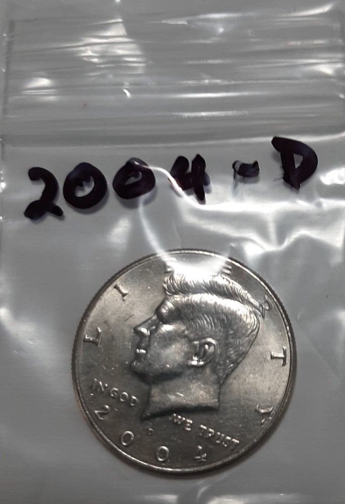 2004-D  Kennedy Half Dollar.