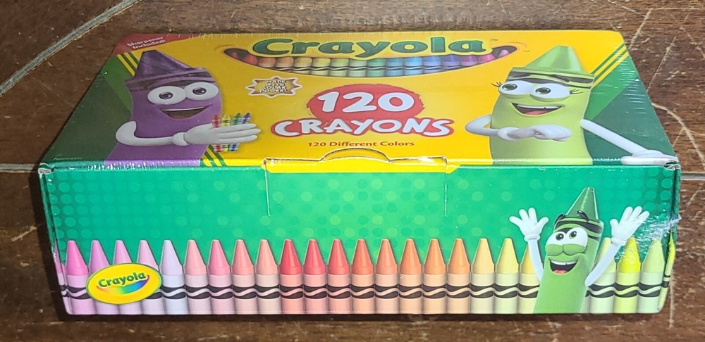 Crayola 120ct Crayons with Sharpener- Item #52-6920