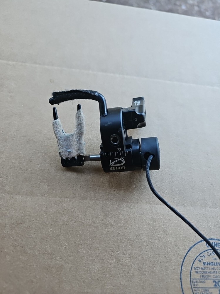 QAD HDX Arrow Rest Right Hand Black