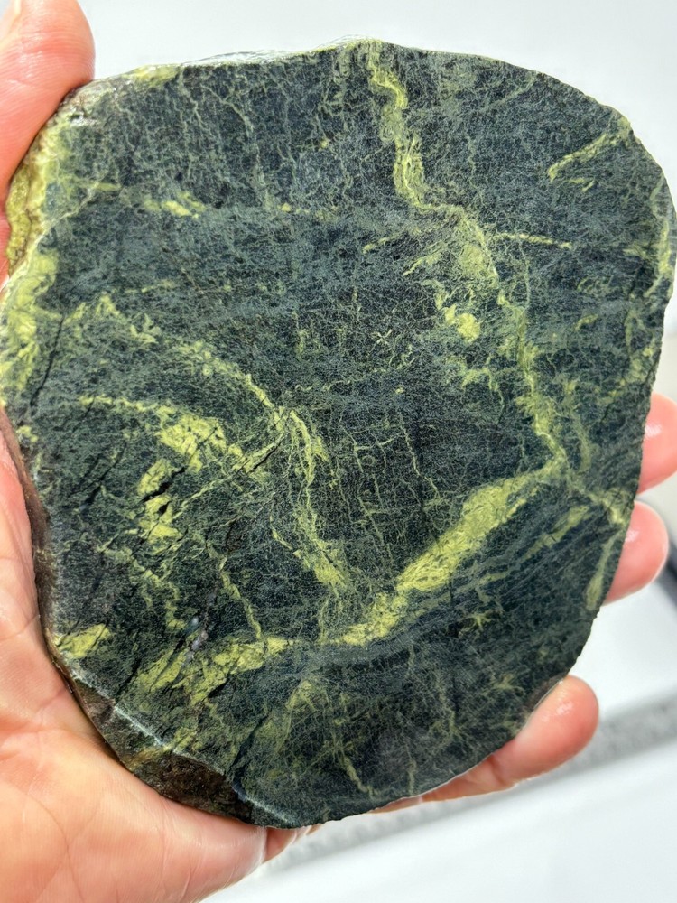 Green Washington State Jasper Slab Cabbing Lapidary Combo Ship Avail