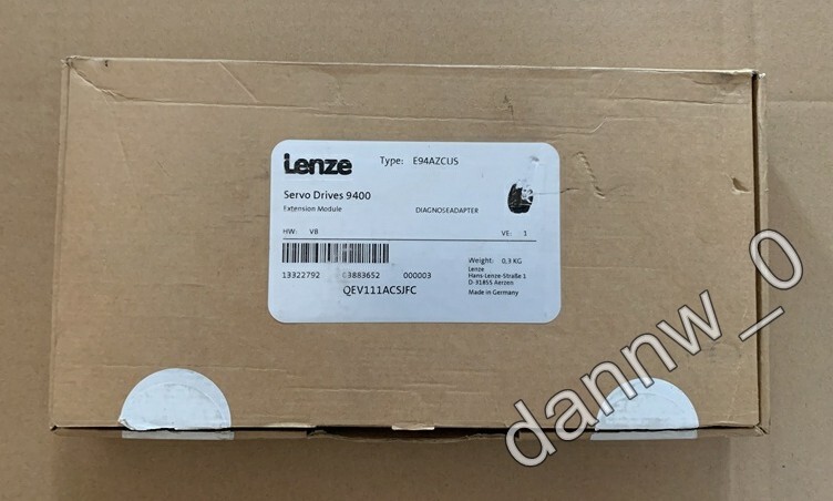 New In Box Original LENZE 8400/9400 E94AZCUS Diagnostic Adapter#YC