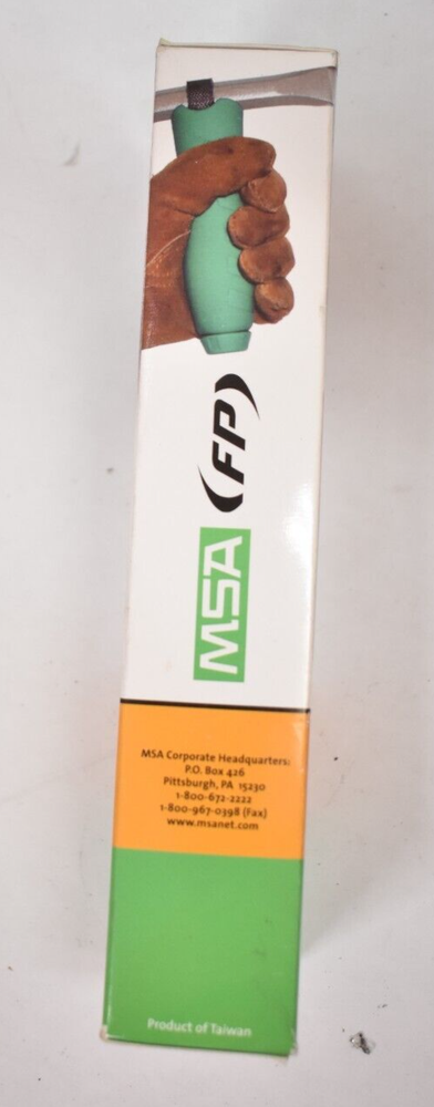 MSA Hands-Off Chisel Grip Tool Holder Green 10040018 D-Ring Strap Genuine OEM