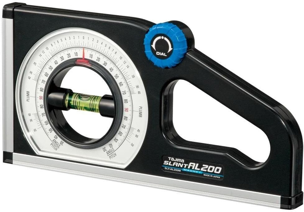 SLANT Angle Meter - Magnetic Dual-Scale Pitch Finder with Easy Dial