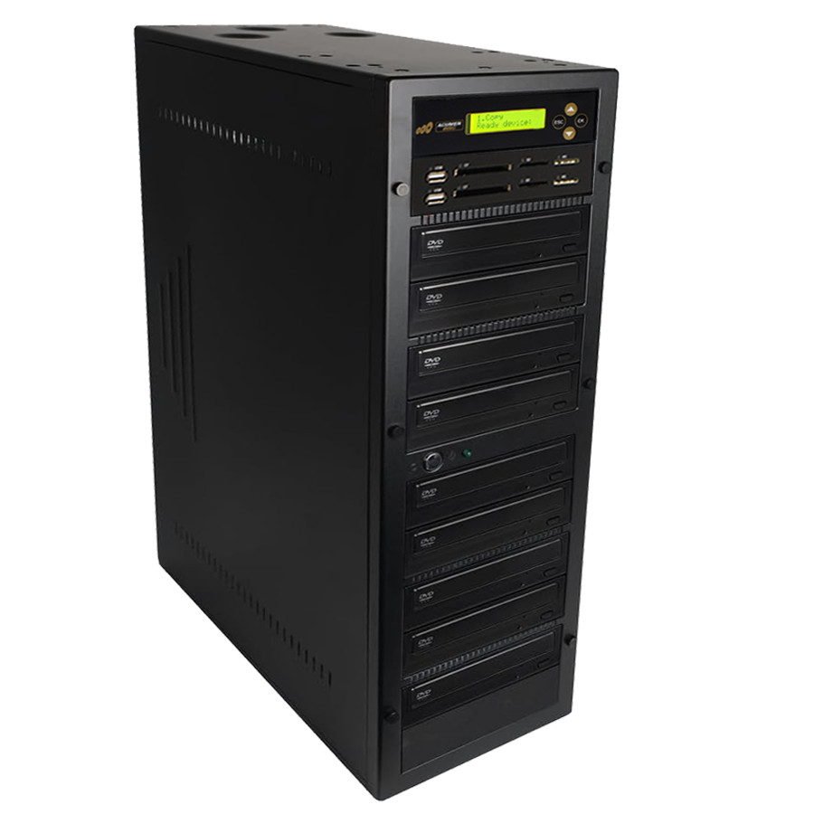 ACUMEN Media Mirror PLUS 1 to 8 Duplicator - Flash (SD CF MS MMC USB) / DVD