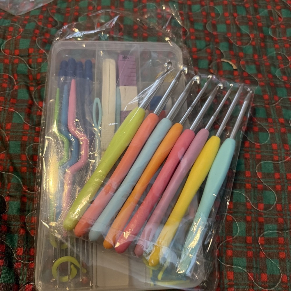 Rubber Crochet Hooks Start Set