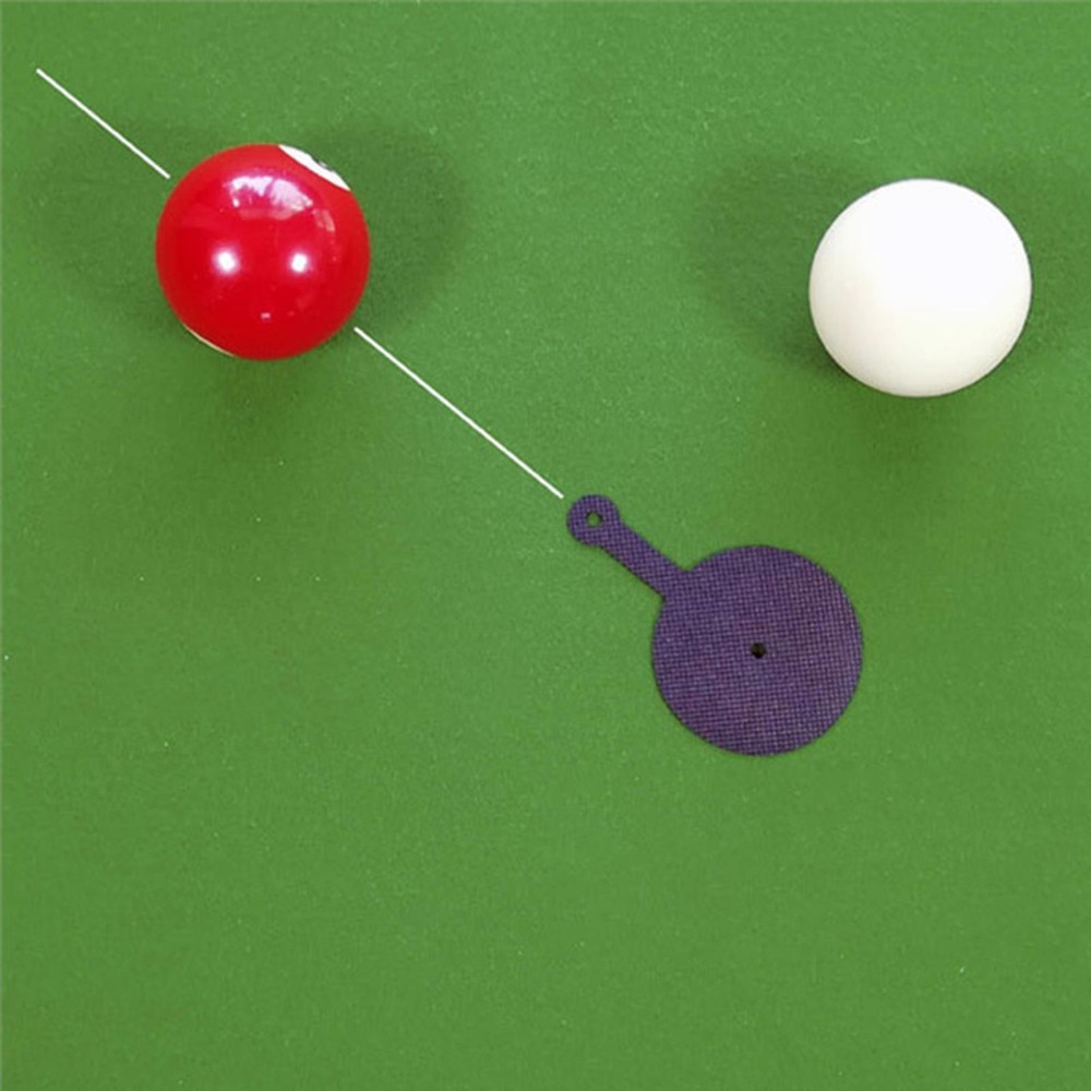 Billiard Aiming Trainer Practicing Pad 3 Pieces Pool Table Practice Supplies