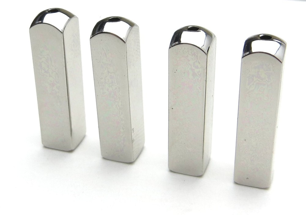 Metal Aglets Shoelace Tips - Chrome