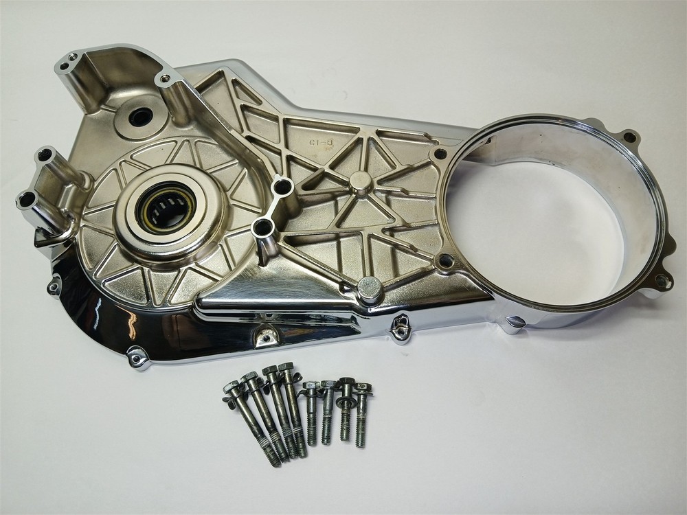 Harley-Davidson 2003 Softail Deuce Inner Primary Cover Chrome 60620-94B