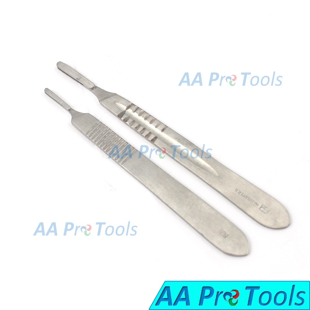 AA Pro: 2 Scalple/Scalpel Handle Set Including # 3 & 4