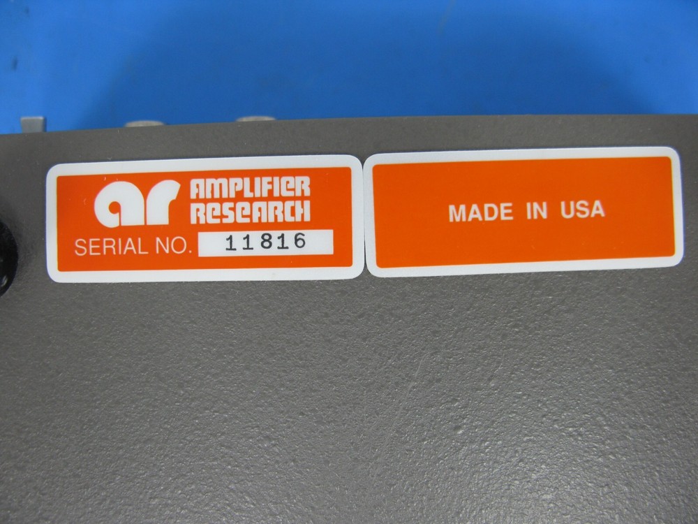 (1) USED AMPLIFIER RESEARCH MODEL CP3000 IEEE-488 INTERFACE