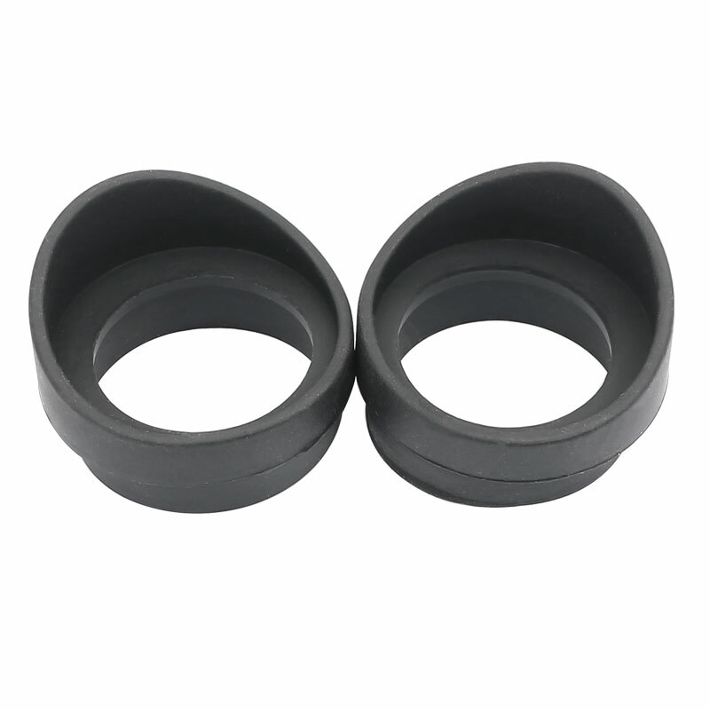 Microscope Eyepiece Rubber Eye Cups One Pair Eye Guards Inner Diameter 34 mm
