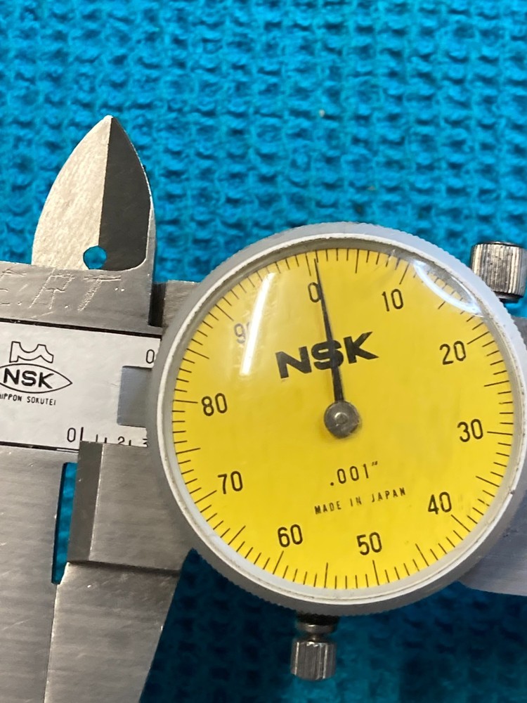 Nsk Dial Caliper Japan Yellow dial