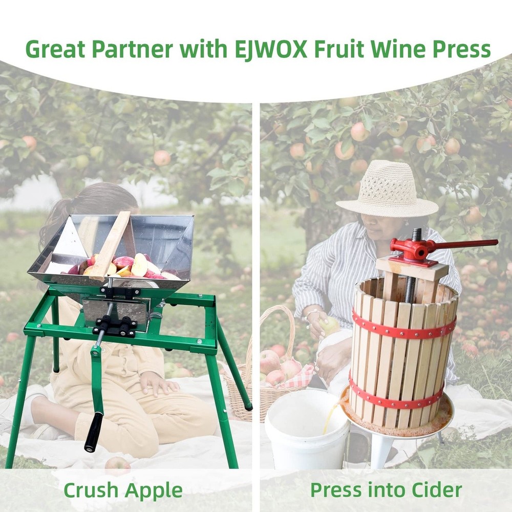 Fruit Crusher Manual Apple Grinder Juicer Machine