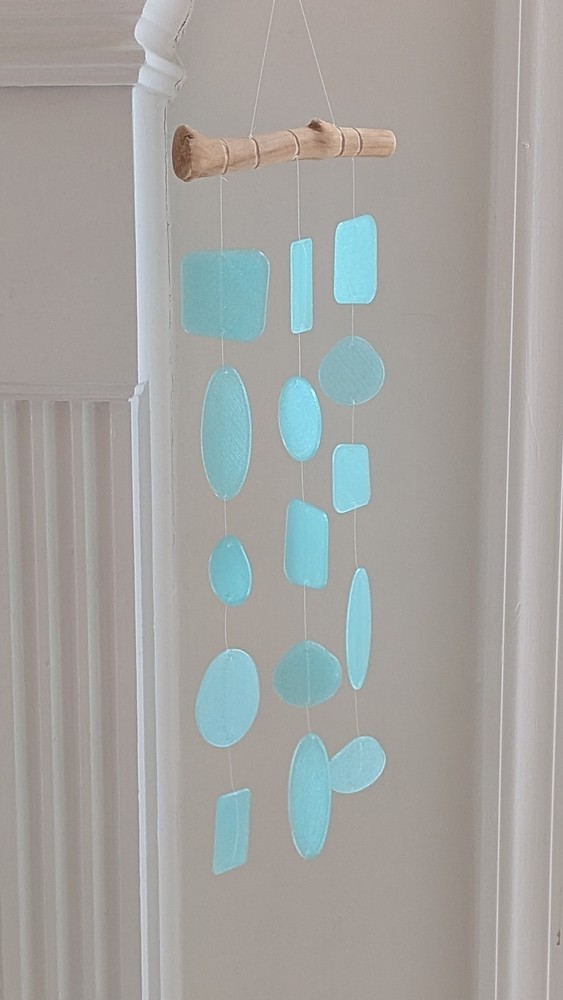 Sea Glass Inspired Suncatcher