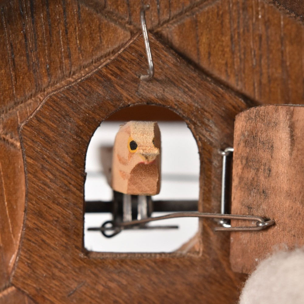 Anton Schneider Black Forest Hunter's Cuckoo Clock Please READ the Description