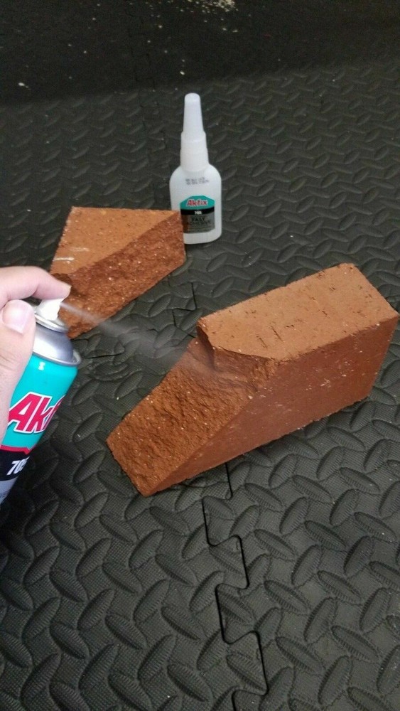 Akfix 710 Stone, Marble, Granite Fast Adhesive Kit 10 sec curing time