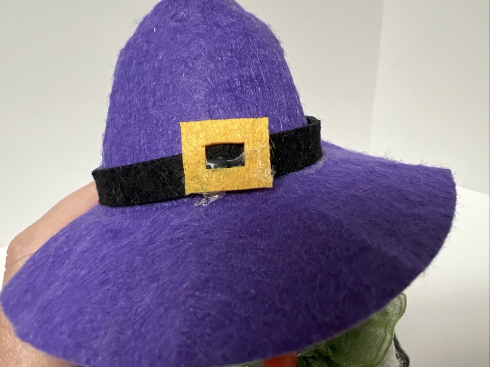 Bird Witch & Devil Vampire Birds With Tags - 2 Halloween Birds