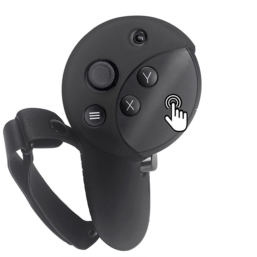 2X For Meta Quest Pro VR Controller Handle Grip Silicone Protective Cover Sleeve