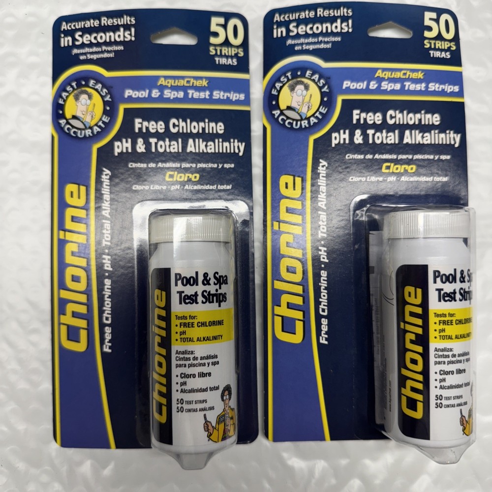 AquaChek 50-Pack Pool Test Strips Model #NP208