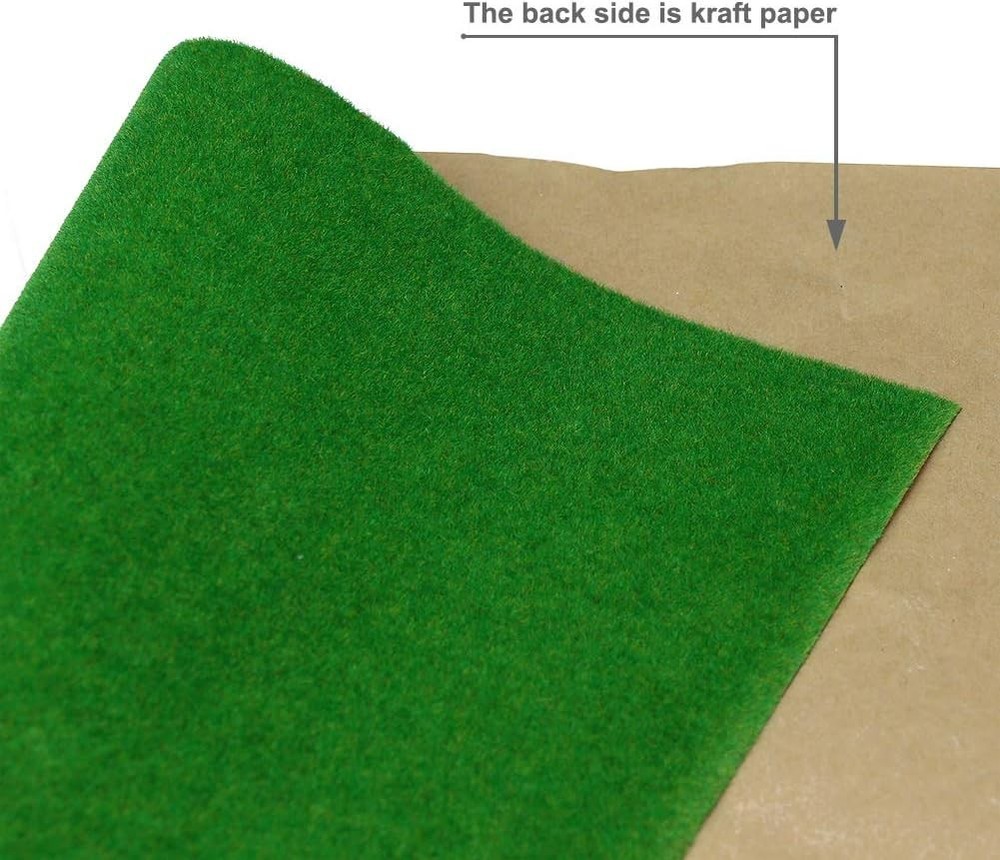 CP137 Artificial Model Grass Mat 40x100cm Green