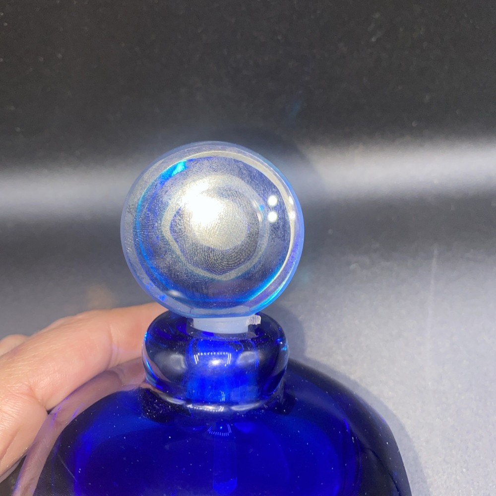 Vintage Sommerso Cobalt Blue Perfume Bottle