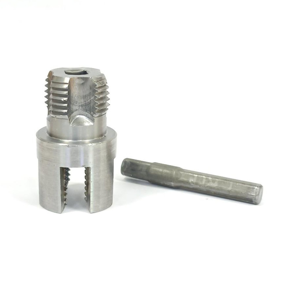 2 Pcs Carbon steel Water Pipe Threading Tool Integrated Internal & External Pipe