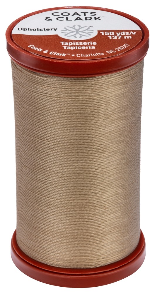 Coats Extra Strong Upholstery Thread 150yd-Buff - 3 Pack