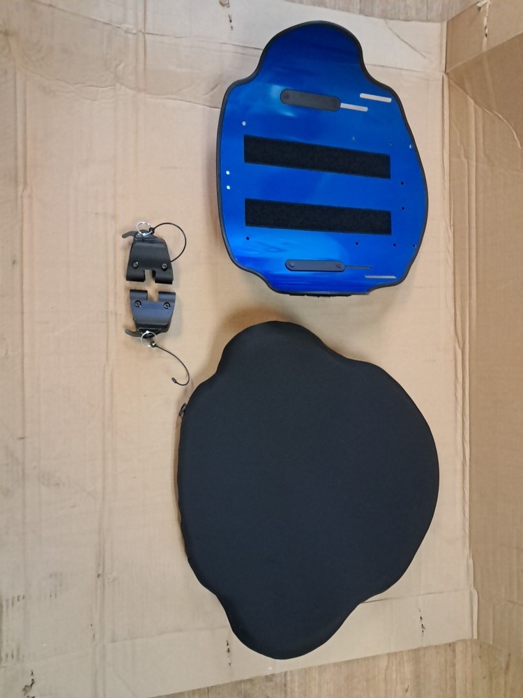 Sunrise Jay J3 Solid Wheelchair Back With Cushion & Quick Release Hardware