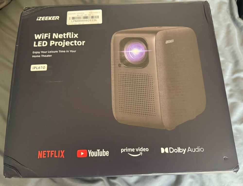 iZeeker WiFi Netflix LED Projector iPL610