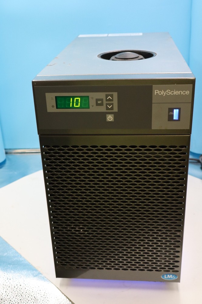 PolyScience LM6 Chiller. Has power, makes sounds. not fully tested.