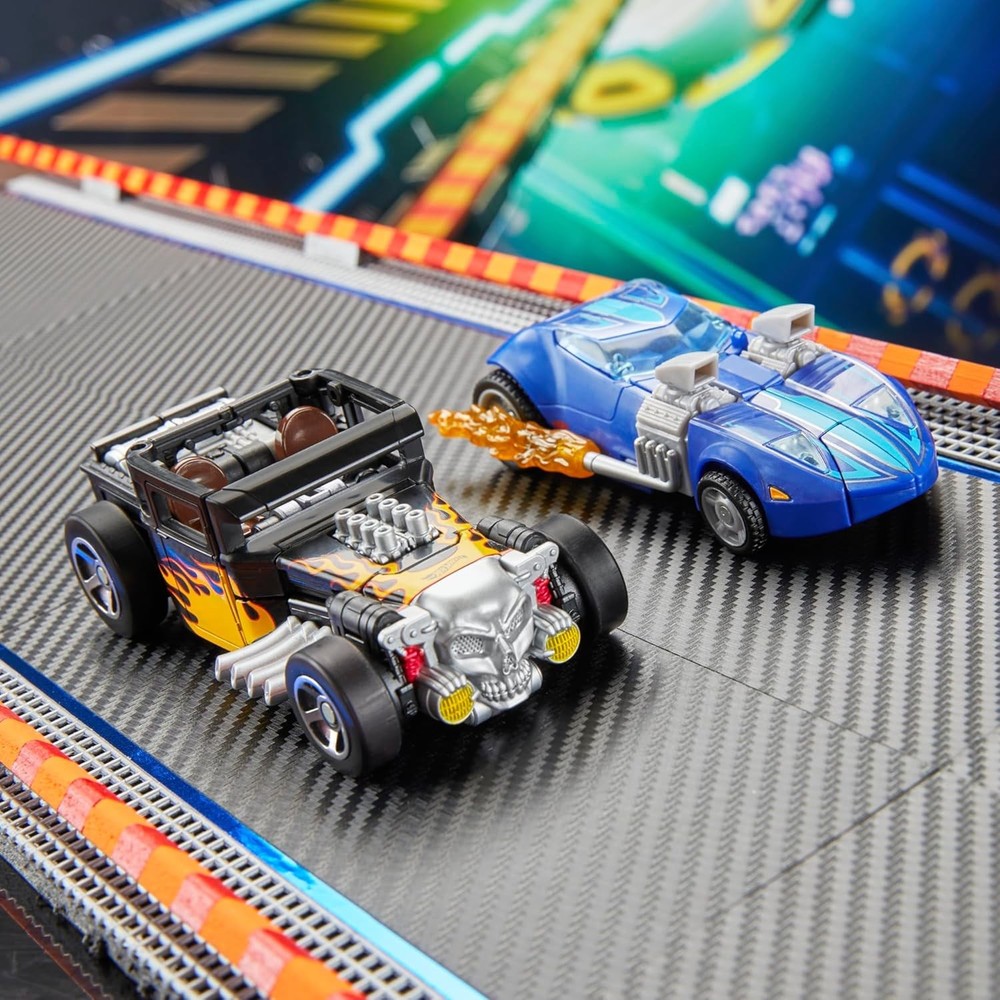 Transformers Collaborative Hot Wheels x Bone Shaker, Deluxe Class 5-Inch...