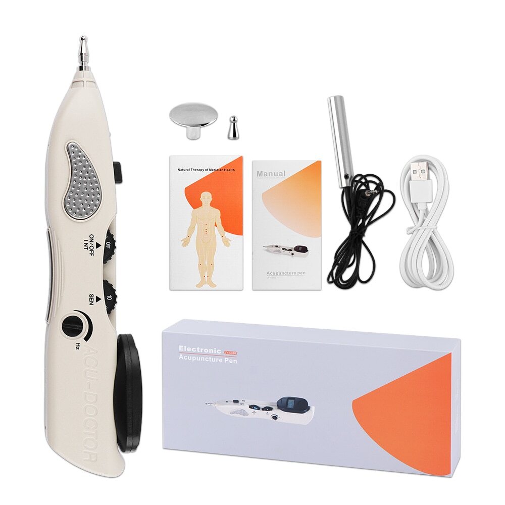 Acupuncture Pen With Digital Display Electro Acupuncture Point Device Massage