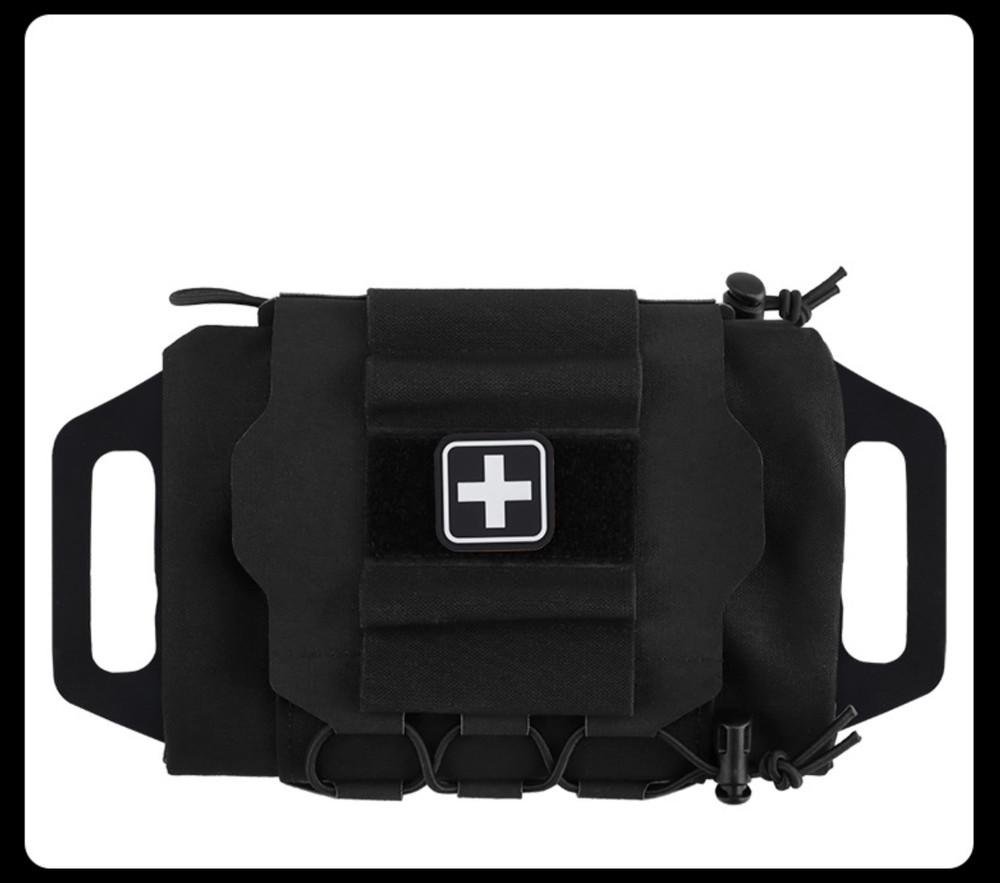 Tactical First Aid Kit Pouch Molle Medical Pouch ReFlex IFAK Pull-Out Black
