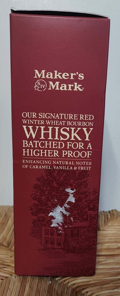 Empty Maker's Mark Limited Release 101 Proof Kentucky Straight Bourbon Whiskey B
