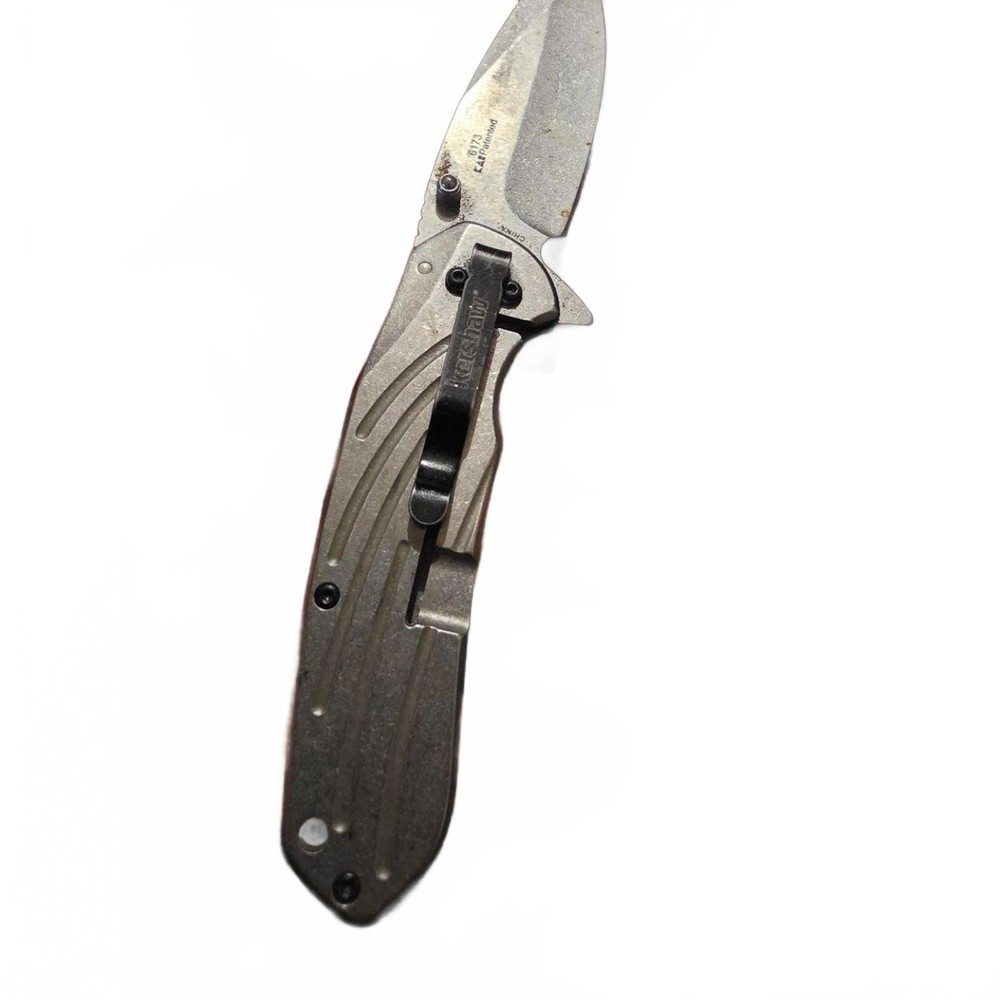Kershaw 6173 Folding Knife Silver