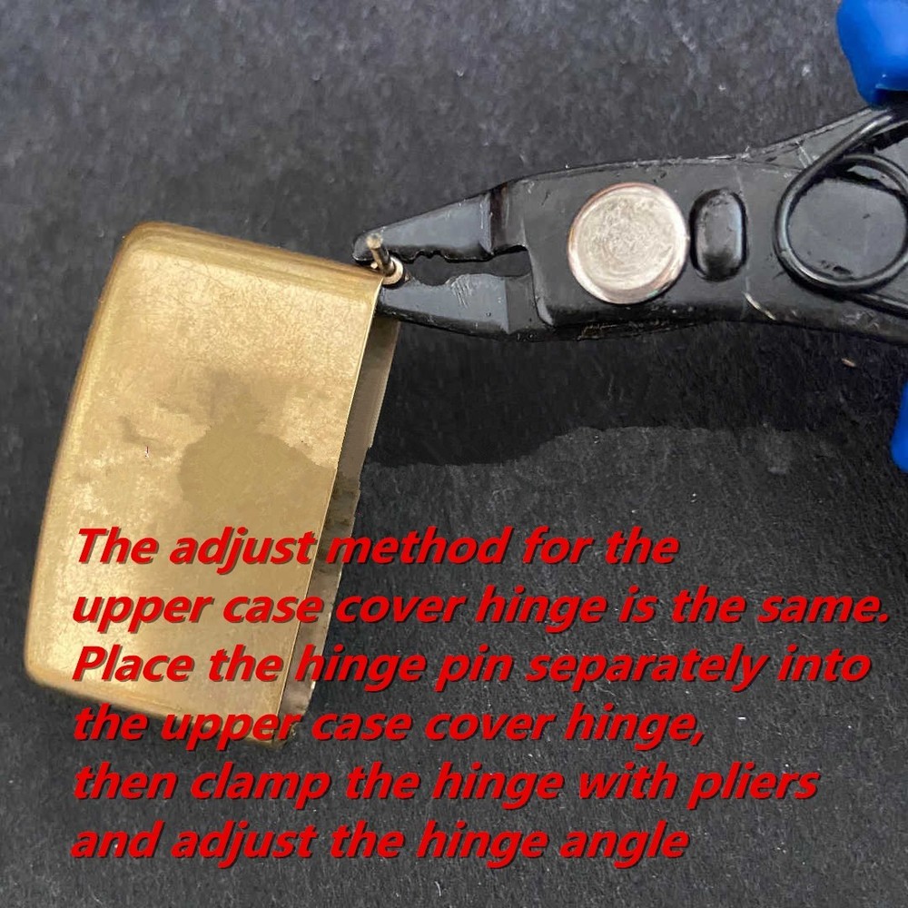 for Zippo Lighters, Tool for Fixing Upper and Lower Hinges Easy Repairs.