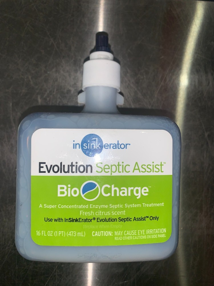 INSINKERATOR EVOLUTION SEPTIC ASSIST BIO CHARGE 16 FL OZ - 74673