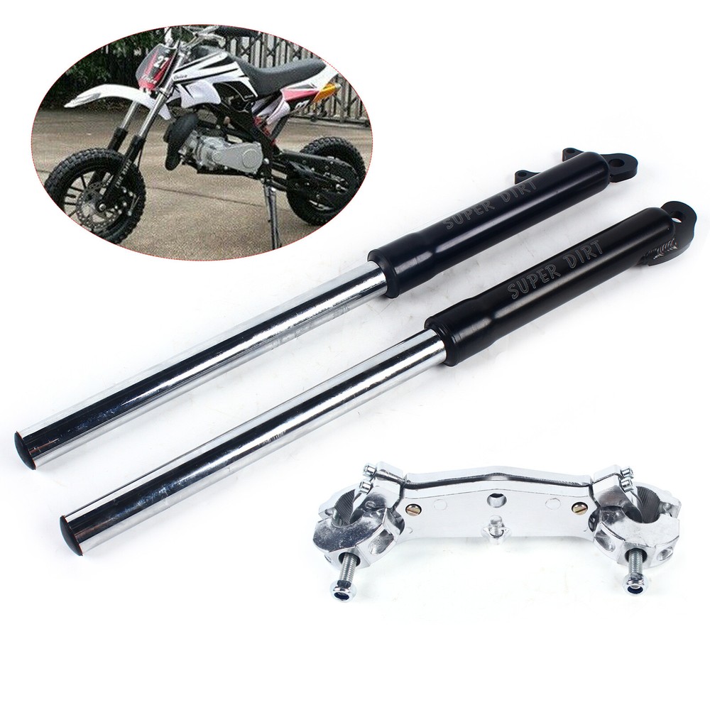 Small Mini Front Fork Shocker Triple Dirt Pit Pro Trail Bike Upside Down 49CC