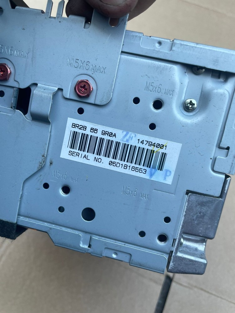 Cd-Radio Audio System without CODE Mazda 3 III BK Original 14794008 BR2B66AR0