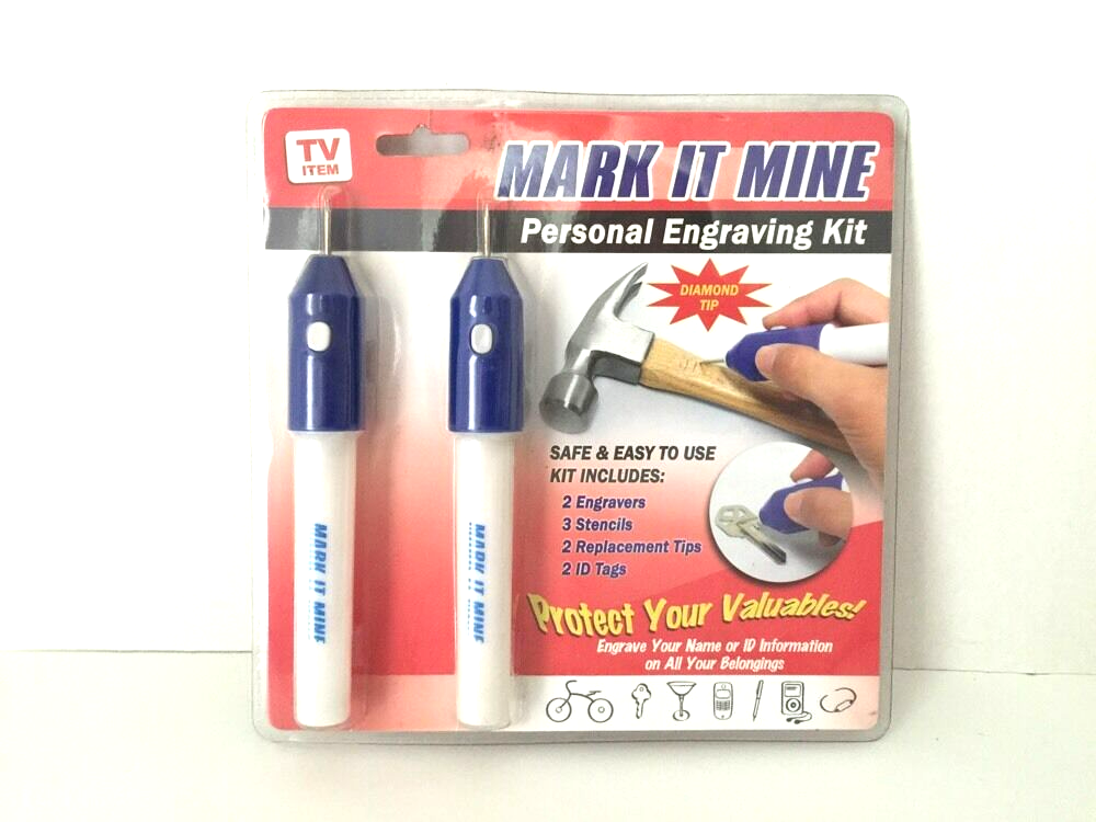 Mark It Mine Personal Engraving Kit New In Package