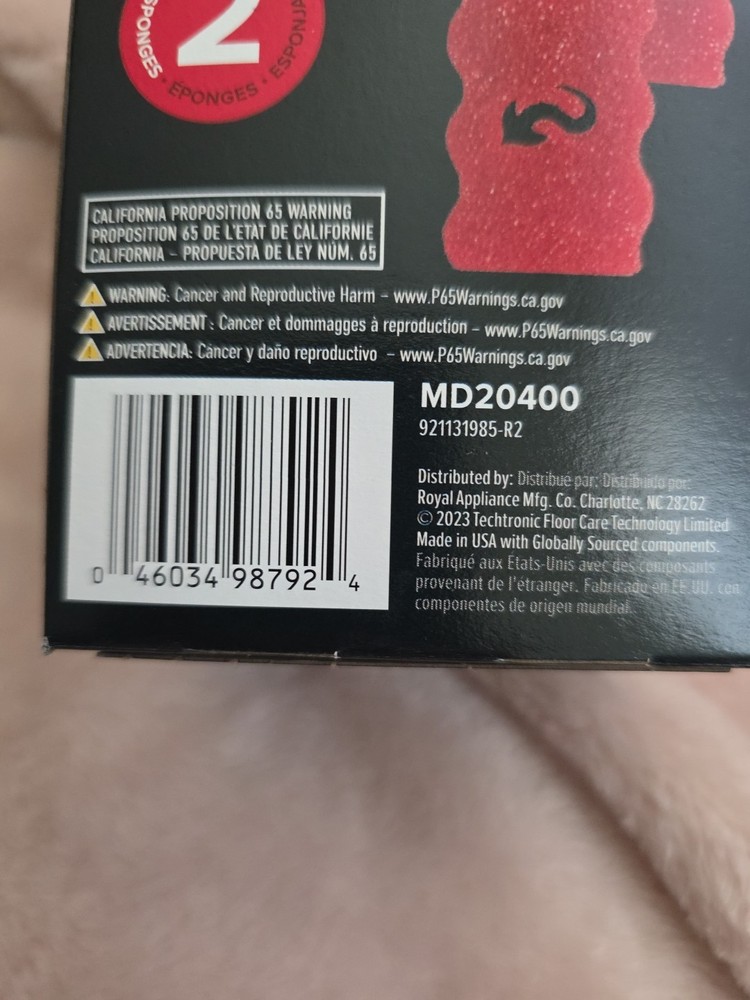 Dirt Devil Scrub Devil Sponges MD20400