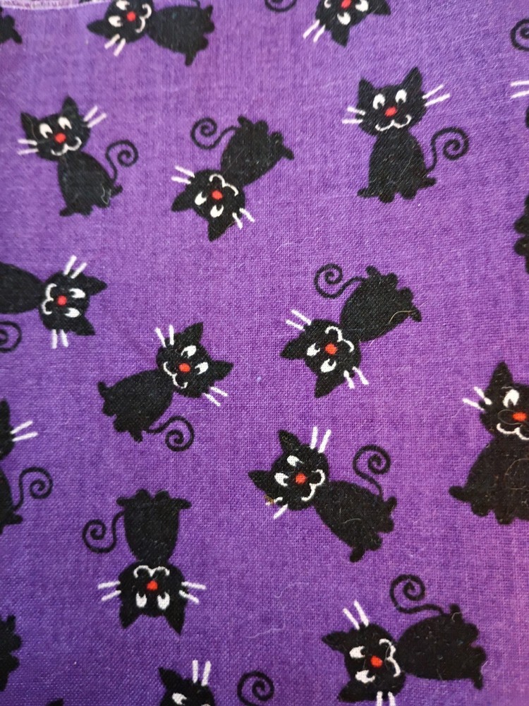 Halloween Quilting Cotton Scrap Fabric Bundle 1#