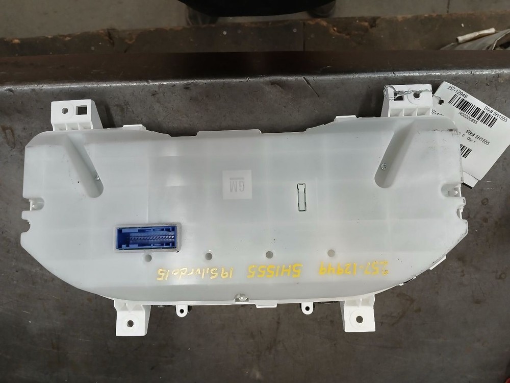 SILVRDO15 2019 Speedometer 205855