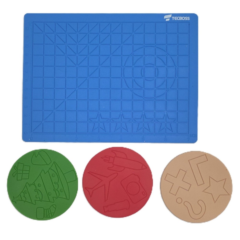 3D Pen Mat Kit With Silicone Shape Mold Tools By Tecboss