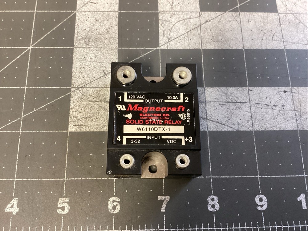 Solid State Relay, Magnecraft W6110DTX-1 (LPW80X)