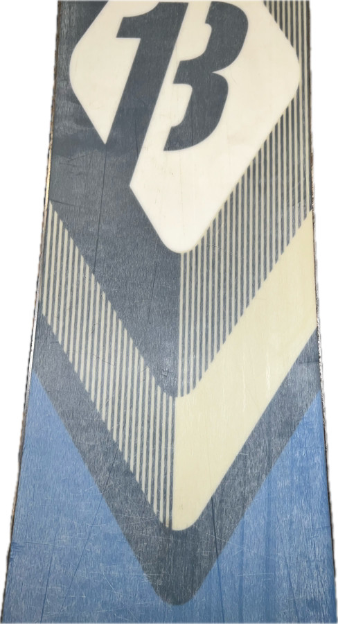 Vintage Burton Air 45 145cm with original bindings needs strap part replacement