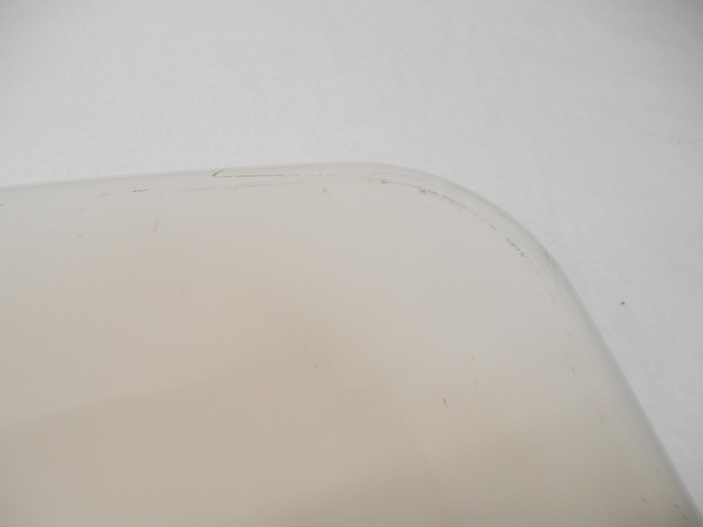Corningware Abundance Rectangular Lasagna Baker Roast Dish Cream Color