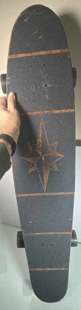 Mirrored Sea Double Kick Longboard (Complete Longboard)