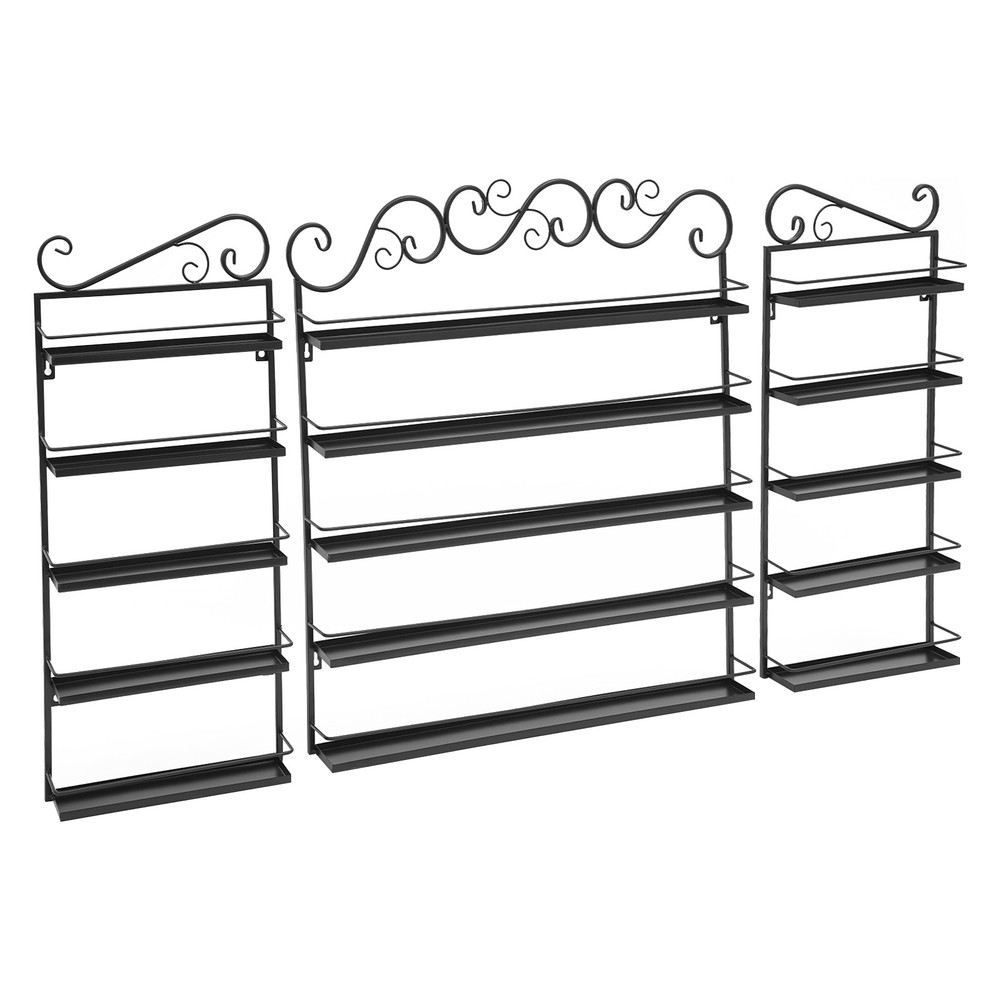 Wall Mounted Nail Polish Racks, Nail Polish Shelves Iron Rectangular NEW