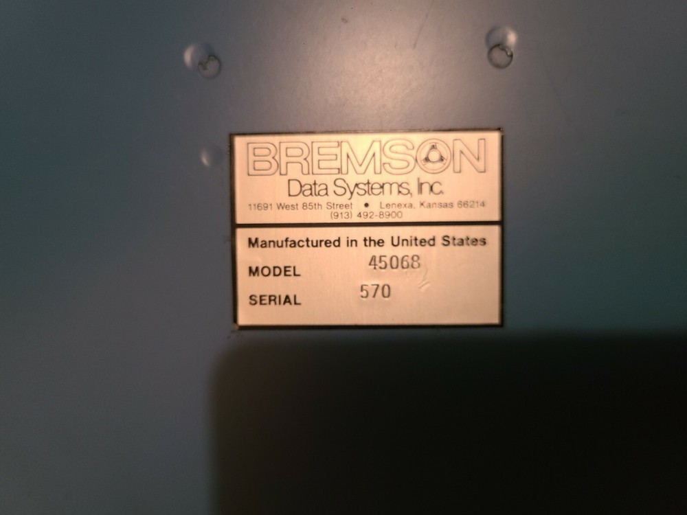 Vintage Bremson Data Systems CPC-II Keyboard